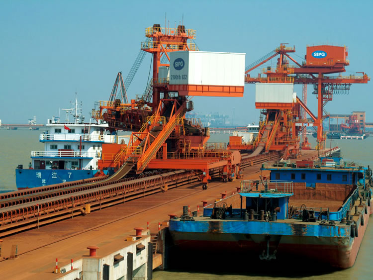 皮帶秤應用現(xiàn)場